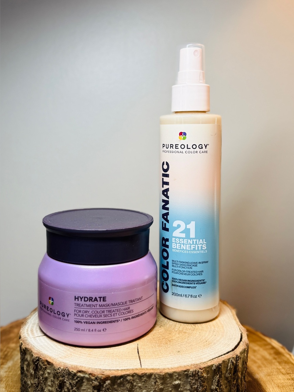 Pureology Hydrate Mask Treatment & Color Fanatic Leave-In
